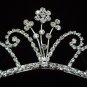 Bridal Wedding Veil Prom Party Crystal Crown Tiara T45