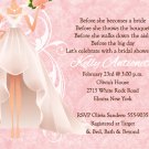 Custom Whimsical Bridal Shower Damask Wedding Invitations Chic Your Color