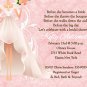 Custom Whimsical Bridal Shower Damask Wedding Invitations Chic Your Color