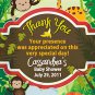 Rainforest Giraffe Monkey Baby Shower Magnet Party Favors Custom