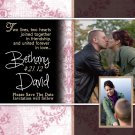 Gorgeous Photo Personalized Custom Save The Date Magnets With Envelopes