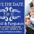 Elegant Whimsical Save The Date Wedding Magnets Custom With Envelopes