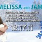 Winter Snowflake Save The Date Wedding Magnets Custom With Envelopes