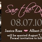 Photo Collage Save The Date Wedding Magnets Custom With Envelopes Your Color