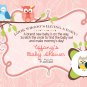 Baby Shower Scratch Off Games Favors Owl Girl Boy Custom In Your Color