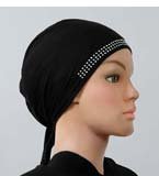 Cotton cap with studs