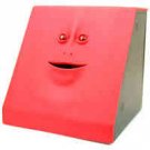 █ Coin Face Bank Facebank Mechanical Piggy Bank Red █ FREE SHIPPING