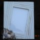 Weathered Seashell "Boardwalk" Frame/WHITE