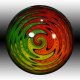 Collector Marbles with Stand