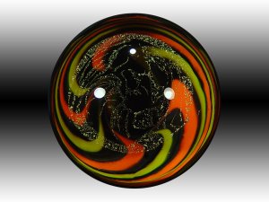 Vortex with Bob Marley etched dichro