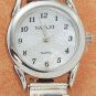 LADIES WATCH W/ LAB OPAL /DEMIN LAPIS & ONYX INLAY TIPS
