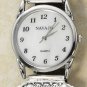 STERLING SILVER MENS FIVE STONE TURQUOISE NUGGET TIPS WATCH