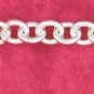 7" SS HP ROUND CABLE (7MM) CHAIN WITH PADLOCK CLASP