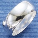STERLING SILVER 8MM HP WEDDING BAND
