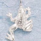 STERLING SILVER SMALL DC FROG CHARM