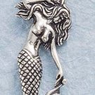 STERLING SILVER ANTIQUED MERMAID CHARM