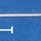 STERLING SILVER 025 SNAKE CHAIN (1MM)  16 INCH