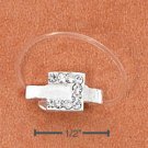STERLING SILVER JELLYWIRE BELTBUCKLE W/ CRYTALS TOE RING