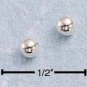 STERLING SILVER 3MM BALL POST EARRINGS