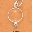 STERLING SILVER BIRTHSTONE RING WITH MARCH CZ