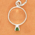 STERLING SILVER BIRTHSTONE RING WITH MAY CZ