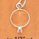 STERLING SILVER BIRTHSTONE RING WITH OCTOBER CZ