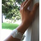 NEW White Beads Cascade Ethnic Tribal Bracelet