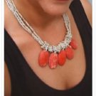 NEW Tribal Ethnic Natural Beads Coral Pendants Necklace