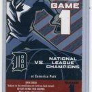2006 World Series Ticket Detroit Tigers PROMO RARE!!!