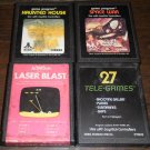 Four Vintage Atari Games