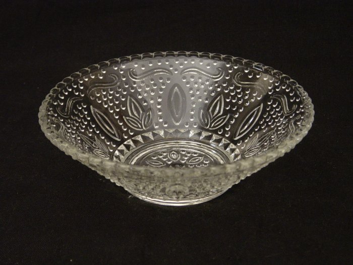 Federal Glass Heritage Crystal Berry Bowl