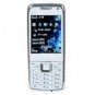 2.2" LCD Dual SIM GSM Cell Phone with FM + Flashlight, White