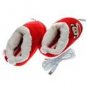 USB Powered plush Foot Warmer, Red