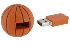 8GB Basketball USB Flash Drive