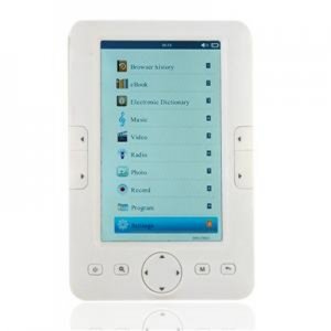 5" eBook Reader, White