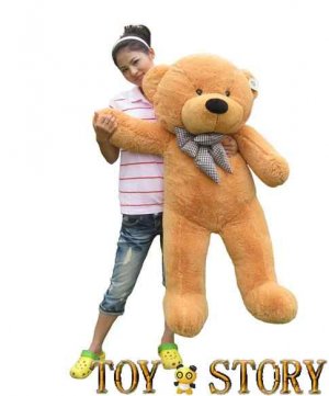 teddy bear  &free shipping&1.2m&light brown