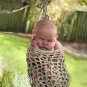 Hanging Infant Newborn Stork Sack Pod Swing
