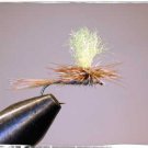 Parachute Adams Fly - 12 Fishing Dry Flies Hook Size 18