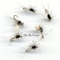 Trico Parachute Dry Fly Fishing Flies - Twelve Size 18