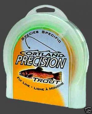 Cortland Precision Trout WF3 Floating Fly Line + DVD