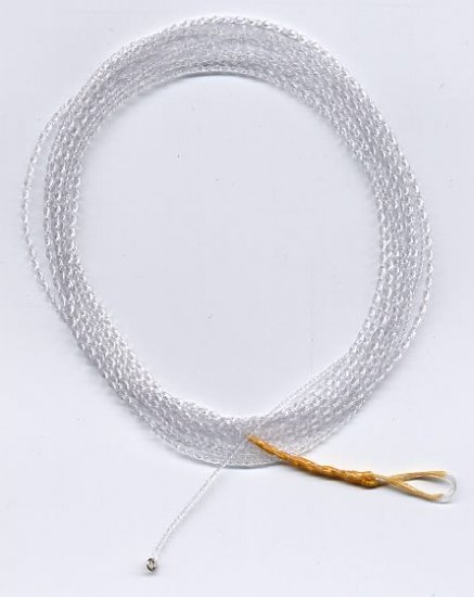 Furled 16 LB Blue Tint Fluorocarbon 5 Ft Leader + RING