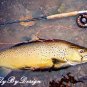 Furled 5' Electric Blue Cold Weather 16Lb Leader + RING