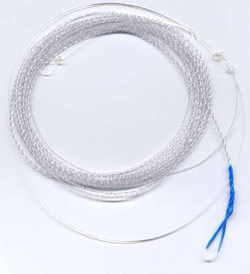 Furled 16LB Test Blue Tint Fluorocarbon 5' Leader 6+ wt