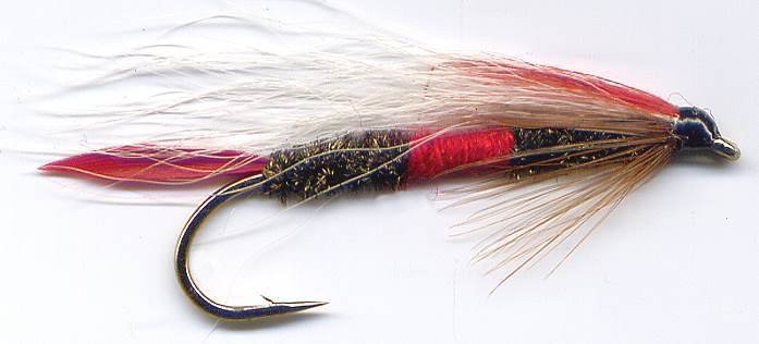 Royal Coachman Streamer Fly - Twelve Hook Size 4 Flies