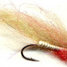 Cream Conehead Google-Eye Synthetic Streamer #4 Shiner