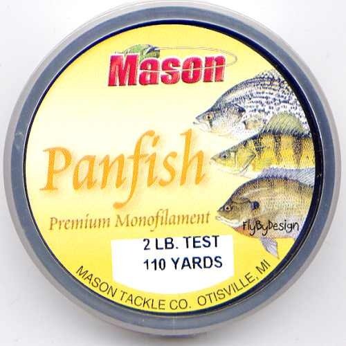 Mason Premium 2 Lb Monofilament Panfish Fishing Line