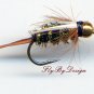 Bead Head Prince Nymph Twelve Size 16 Fly Fishing Flies