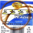 Cortland 9'-1x (10.4Lb test) 333+ Tapered Leader w/Loop