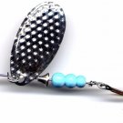 Super Bow 1/5 oz Blue Glow-in-the-Dark Fishing Spinner