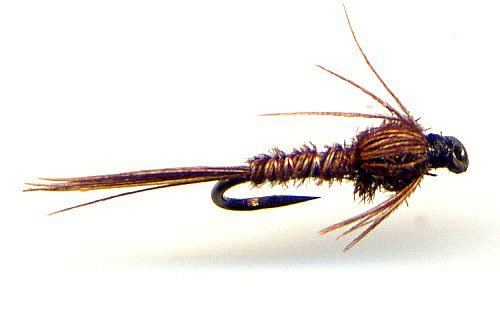 Pheasant Tail Nymphs Twelve Size 20 Fly Fishing Flies